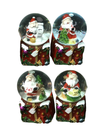 COLECCIÓN 2025 - Bola de Nieve Papa Noel caja de regalo - 3 cuotas sin interés