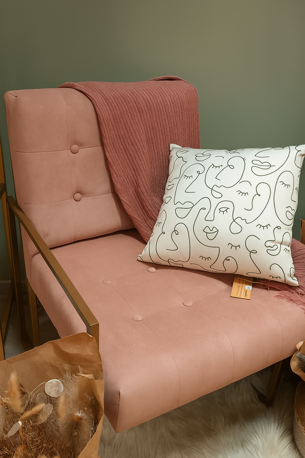 Sillón Clara – diseño compacto con estilo