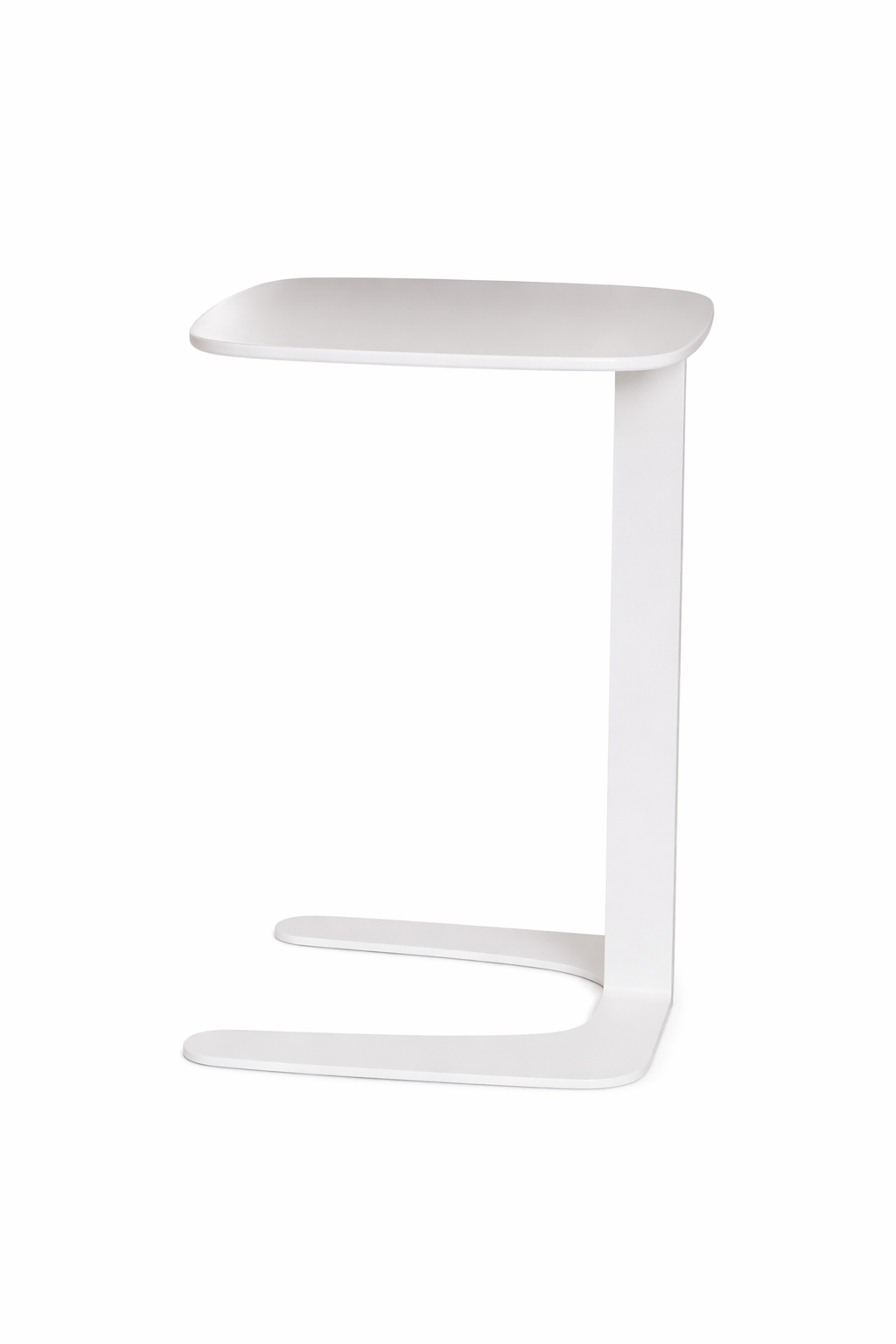 Mesa de arrime Janod Working blanca de diseño minimalista, ideal como mesa auxiliar para sillón o espacio de trabajo.