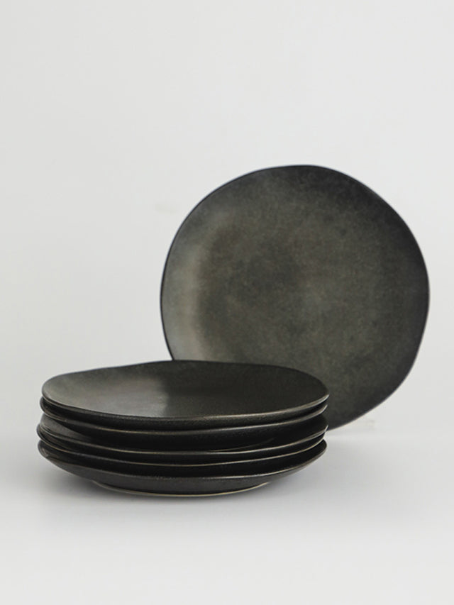 Plato de postre Negro Ysee Black 21 cm  