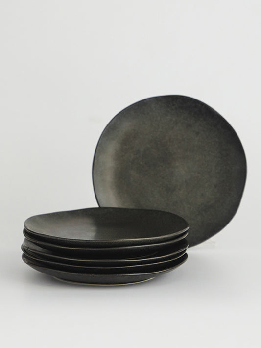 Plato de postre Negro Ysee Black 21 cm  