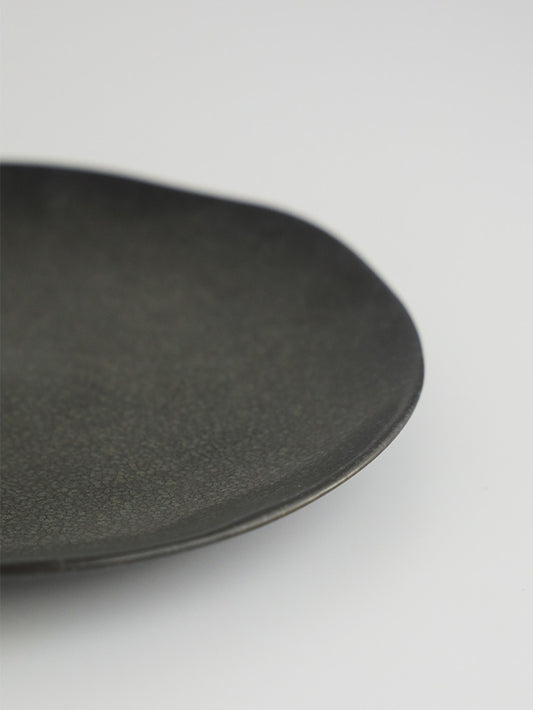 Plato de postre Negro Ysee Black 21 cm  