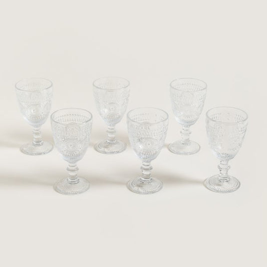 Copas de vidrio modelo sunflower con descuento durante el hotsale 2025