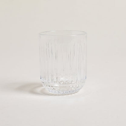 Vaso bajo de 200ml con rayas 
