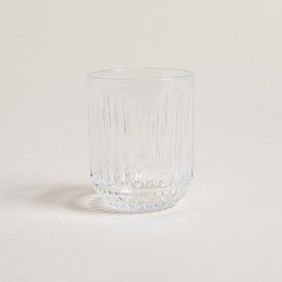 Vaso bajo de 200ml con rayas 