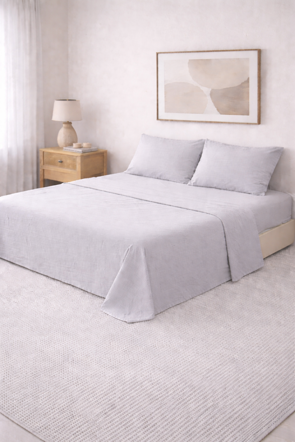 Sabanas premium tienda de banquitos color gris perla