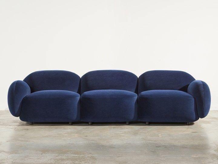Sofa con curvas, muy comodo y versatil para cada ambiente