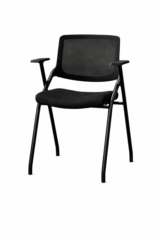 Silla Meet Archivos Activos con 4 patas, estructura sólida ideal para capacitación y educación en aulas.