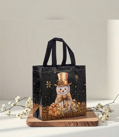 COLECCIÓN 2025 - Bolsita navideña dorada - 3 cuotas sin interés