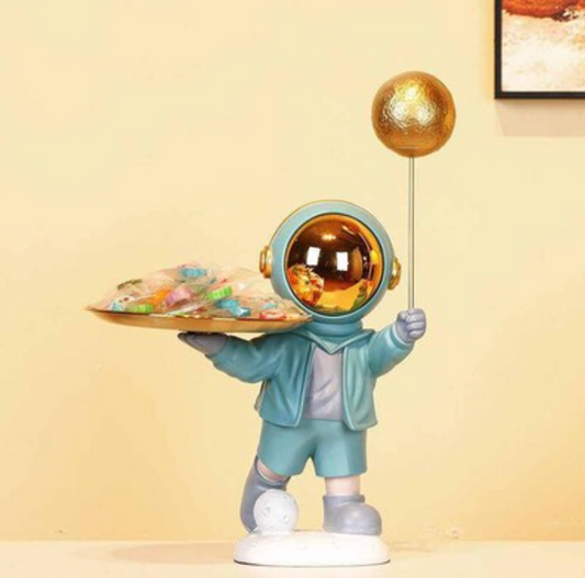 Astronauta Azul y Dorado Space Edition