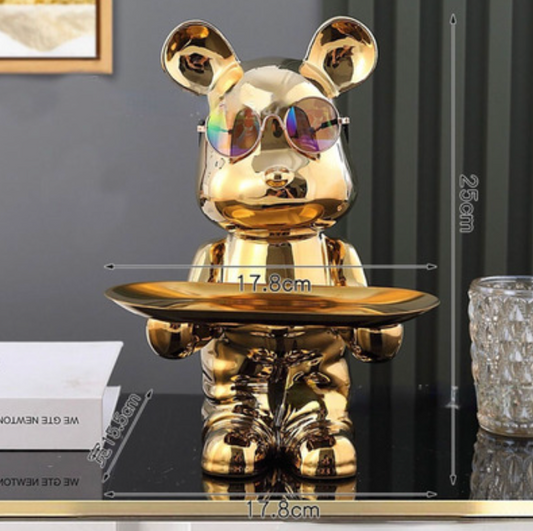 Bandeja Decorativa Golden Bear Edition Cool Style