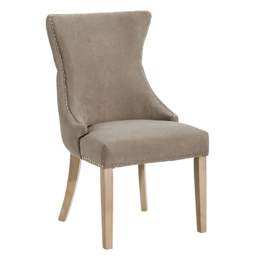 Silla Charis tapizada variante de color en comedor moderno | Tienda de Banquitos