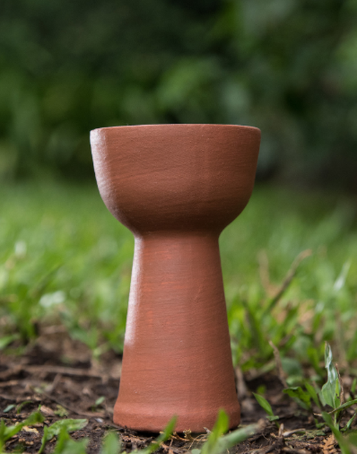 Copalera Ancestral Chica Sagrada Madre – vista lateral, diseño decorativo artesanal