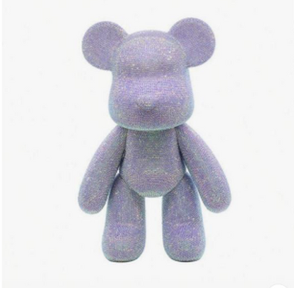 Diamond painting osito 23cm - diseño del kit para cuadro decorativo artesanal