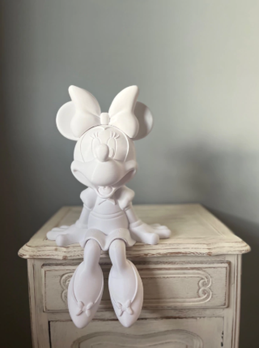 Minnie Disney – Figura decorativa artesanal de Minnie Mouse | Tienda de Banquitos