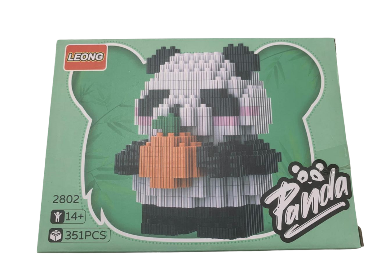 Panda Family kit manualidades - resultado final del armado