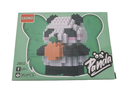 Panda Family kit manualidades - resultado final del armado