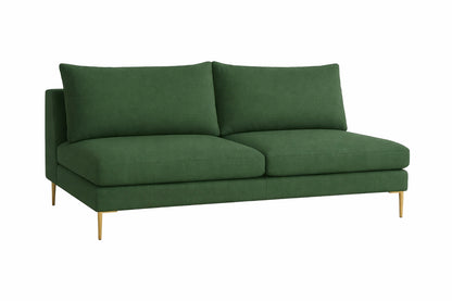 Sillón dos cuerpos moderno color verde