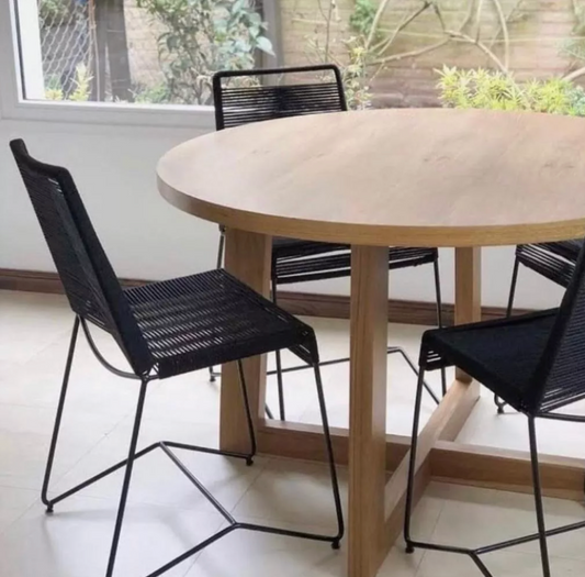 Silla Raíz de yute natural y estructura de hierro entrega inmediata | Tienda de Banquitos