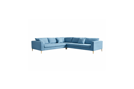 Sillón esquinero Rosaura, sofá en L con chaise longue fabricado a medida – Tienda de Banquitos