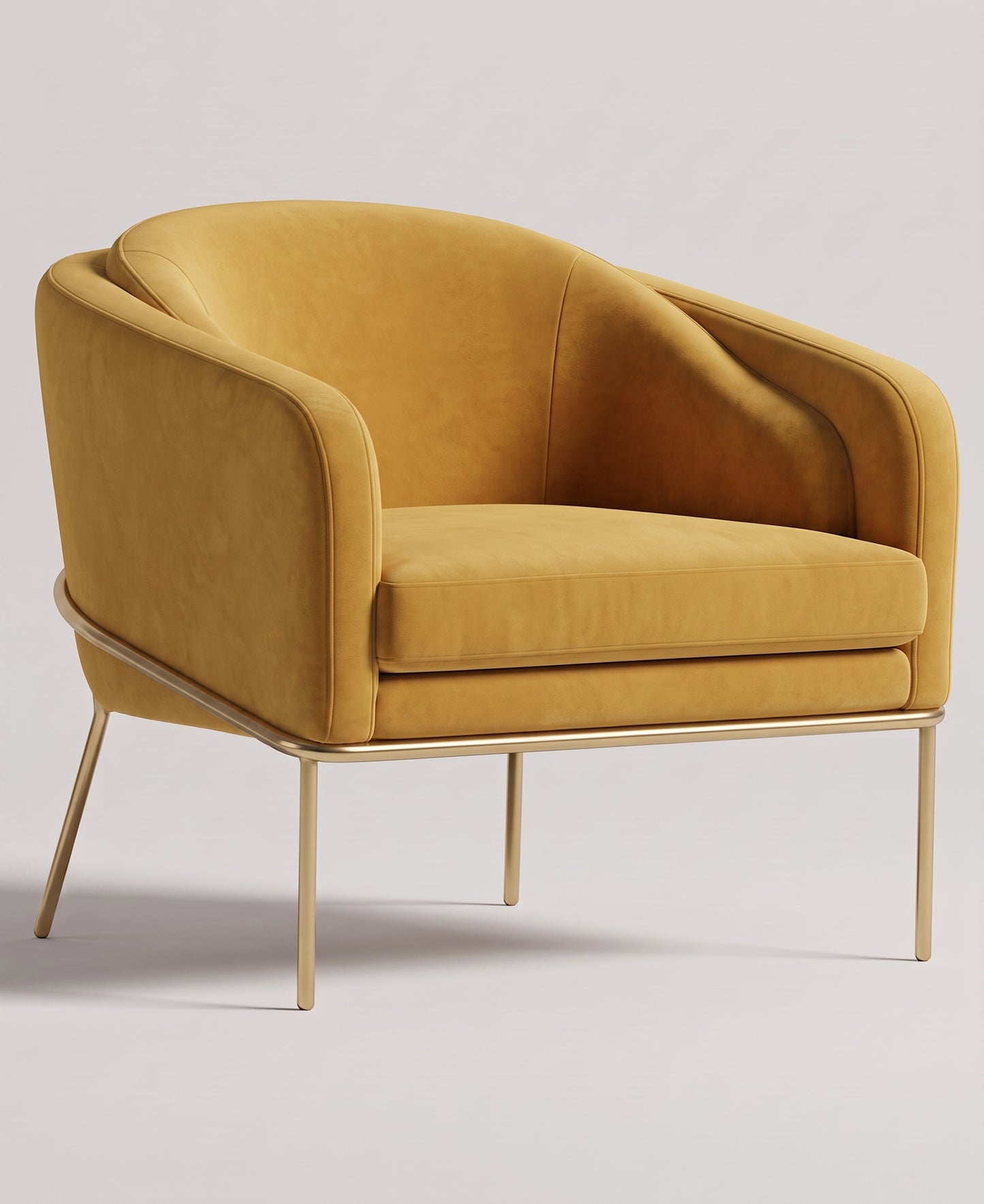 Sillón de un cuerpo Love is Blind color Oro — Tienda de Banquitos