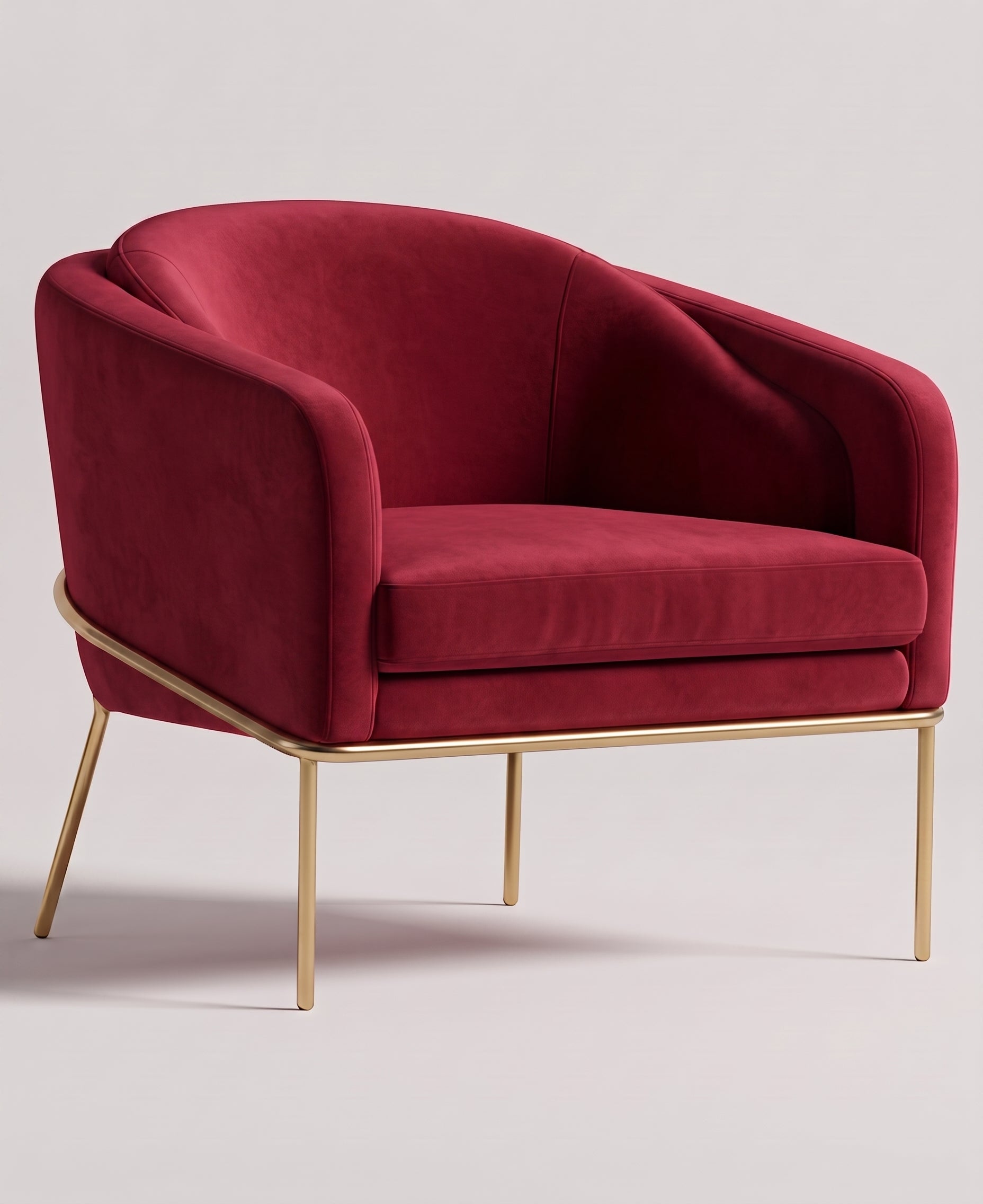 Sillón de un cuerpo Love is Blind color Rojo — Tienda de Banquitos