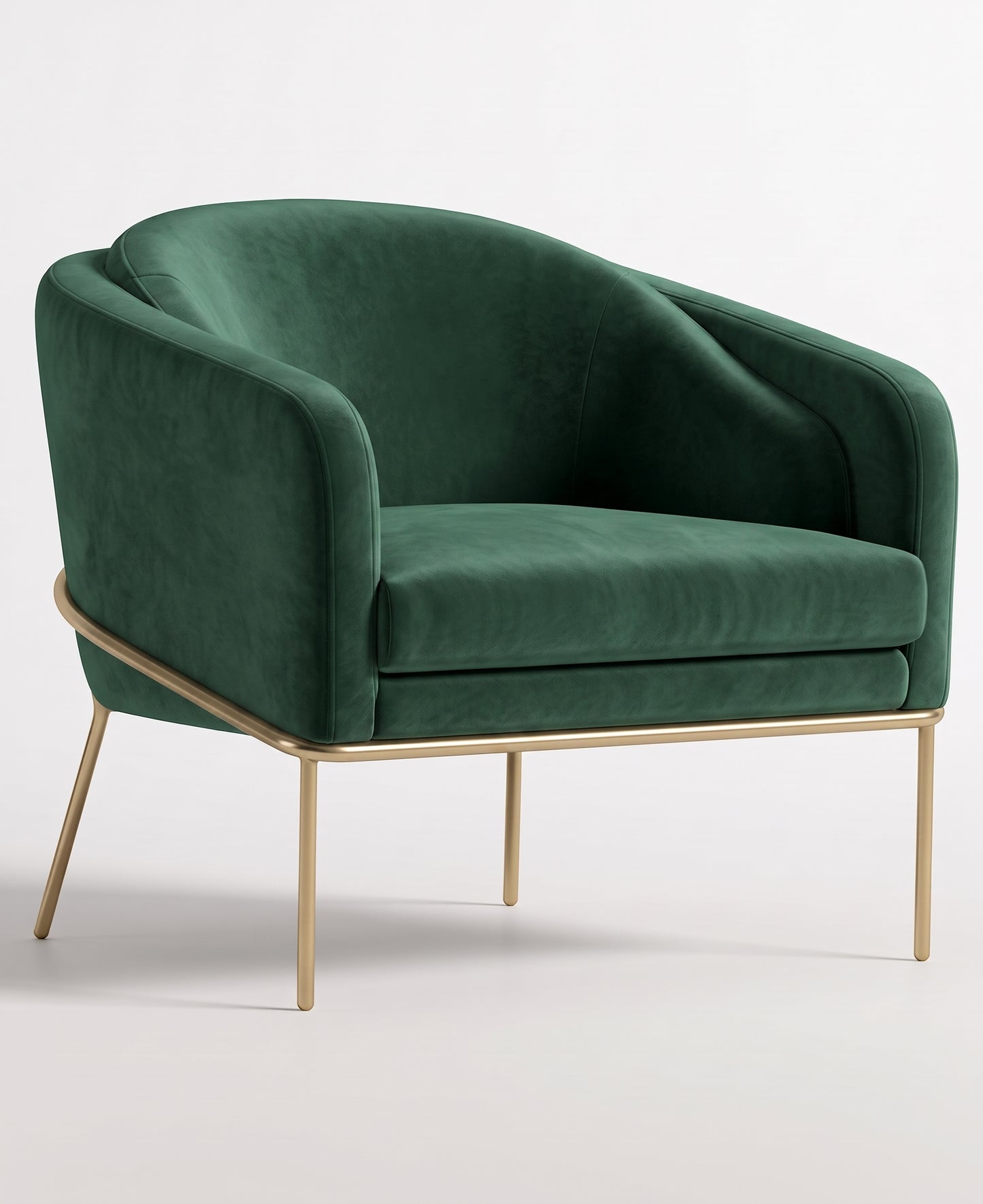 Sillón de un cuerpo Love is Blind color Verde inglés — Tienda de Banquitos