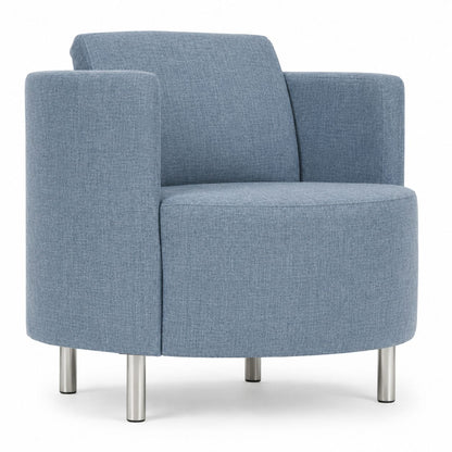 Sillón modular Dominó en azul (imagen ilustrativa de color)