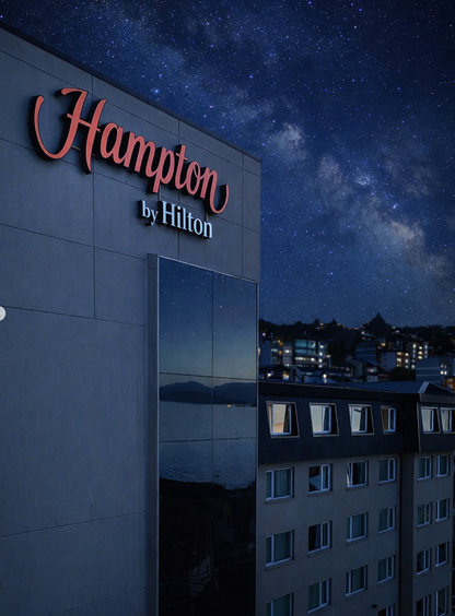 Sillones a medida tapizados para hotel Hampton by Hilton Bariloche – vista general