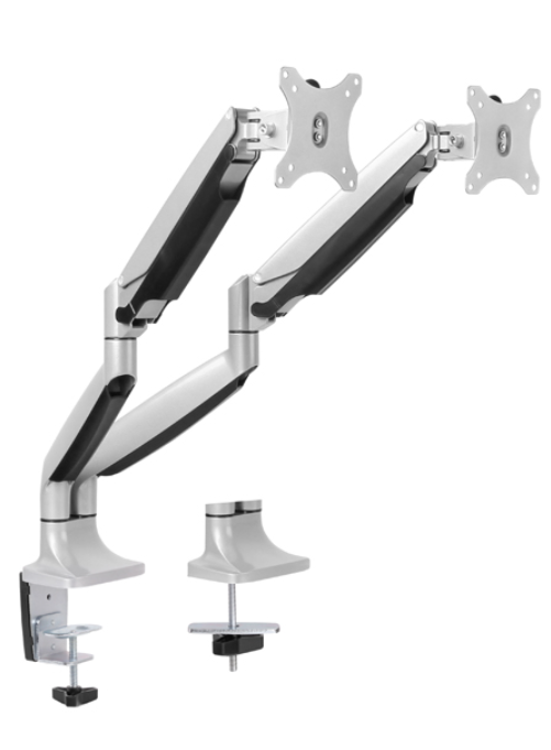Diseñado para optimizar tu espacio de trabajo, permite posicionar tu pantalla en el ángulo ideal para mayor comodidad durante el trabajo, consultas o videoconferencias. Fabricación resistente y duradera, ideal para oficinas y entornos profesionales.&nbsp;