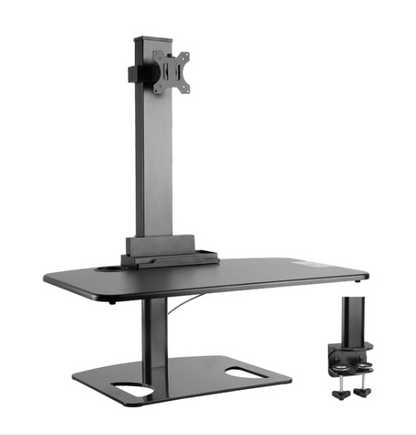 Permite posicionar tu monitor en el ángulo perfecto para mayor comodidad durante el trabajo y videoconferencias, optimizando el espacio de tu escritorio.