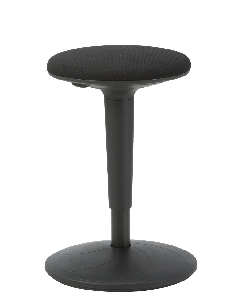 Taburete Pop de Archivos Activos negro con asiento negro