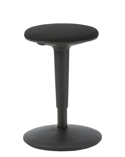 Taburete Pop de Archivos Activos negro con asiento negro