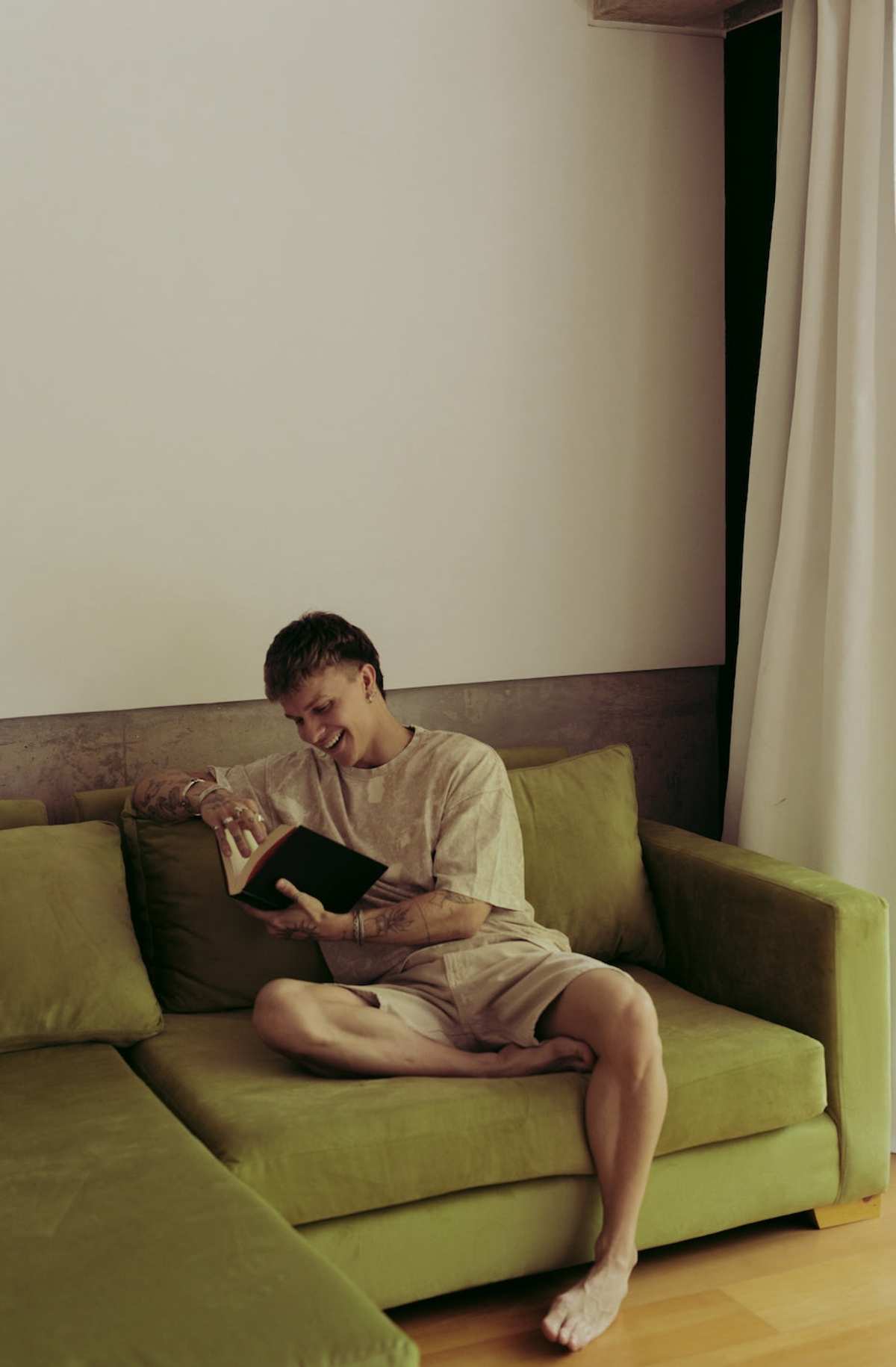 Richard leyendo