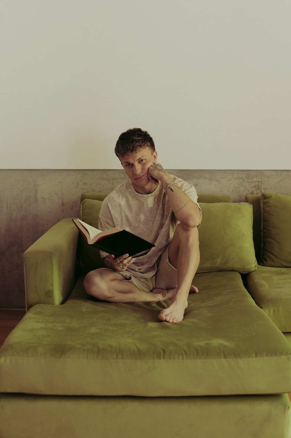 Richard con Santi Colinet