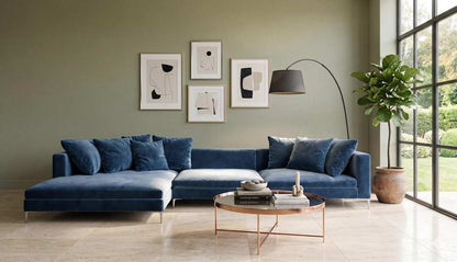 Sillón esquinero Florence – sofá rinconero moderno tapizado a medida | Tienda de Banquitos