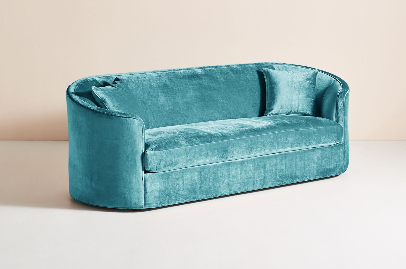 Sillón moderno color celeste