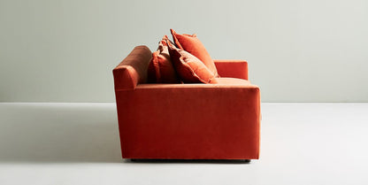 Sillon de dos cuerpos rojo