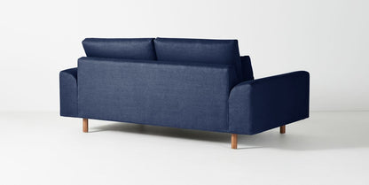 Sillón de dos cuerpos moderno color azul