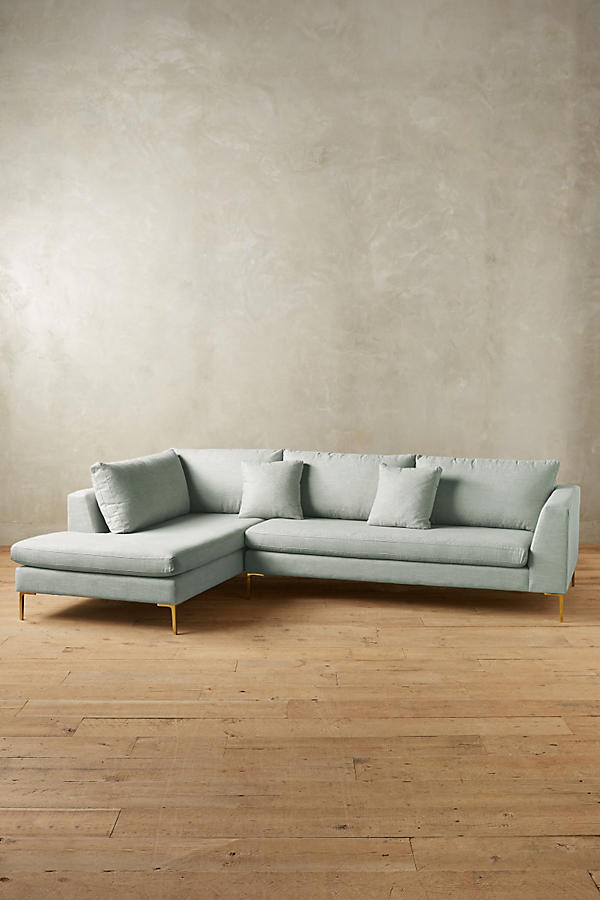 Esquinero moderno verde agua