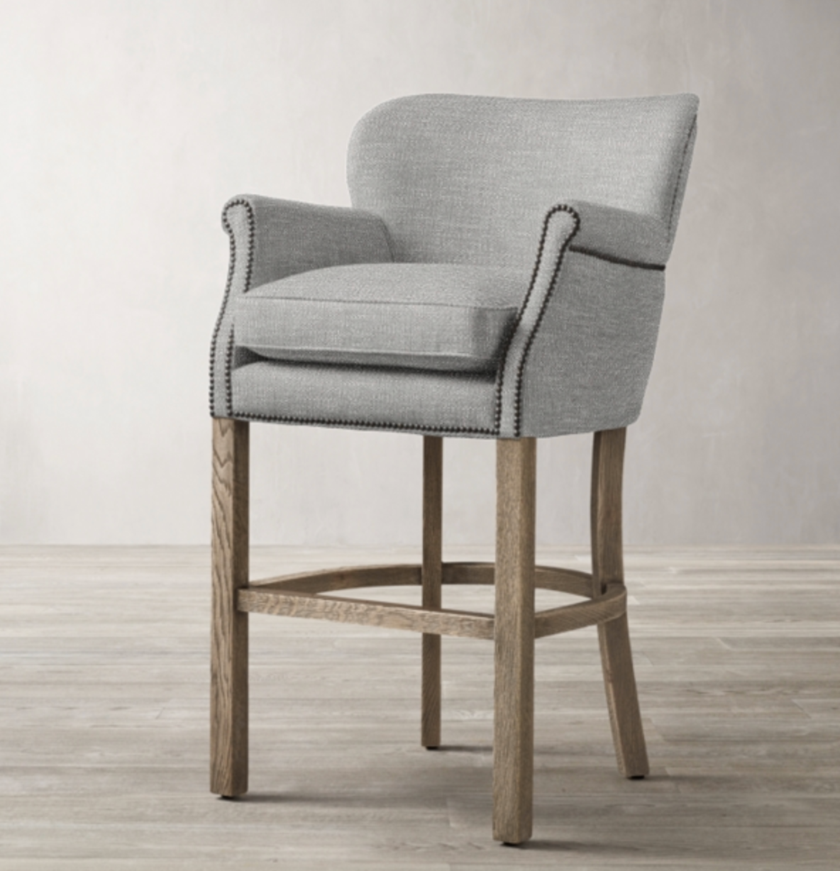 Banqueta valquiria color gris