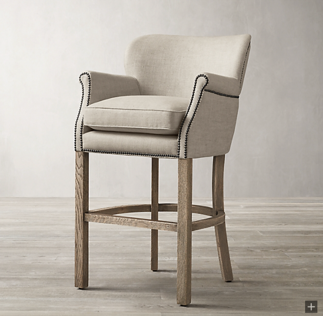 Banqueta valquiria color beige