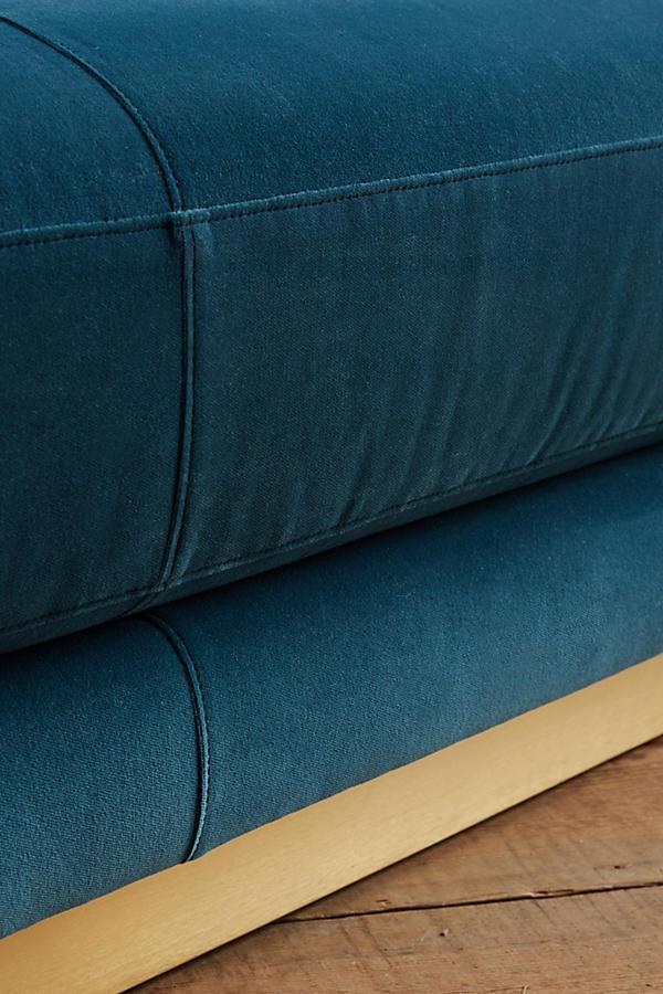 Sillon esquinero color verde inglés