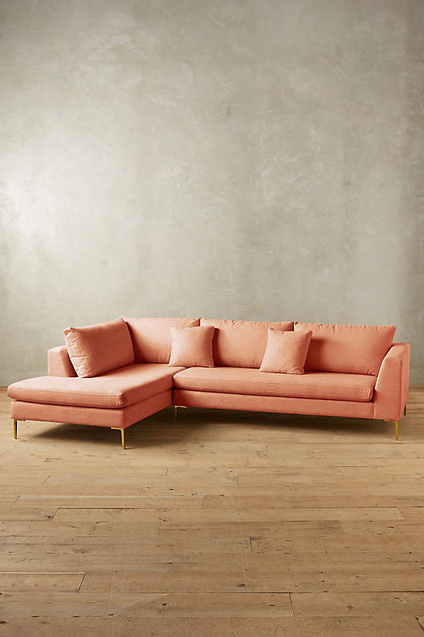 Sillón esquinero Bélgica en living moderno – sofá en L nórdico personalizado