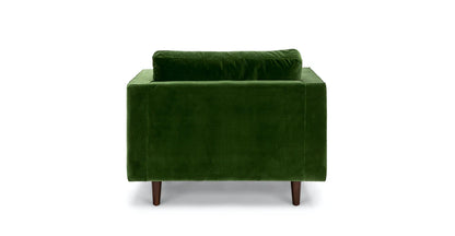 Sillón Bambú verde de un cuerpo, moderno y elegante, disponible con descuento por CyberMonday, 6 cuotas sin interés y stock limitado.