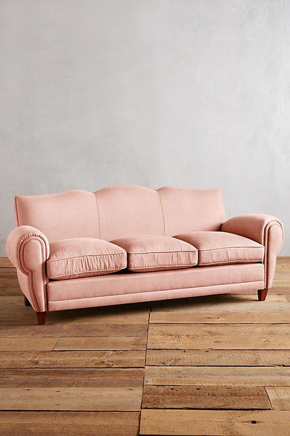 Sillon de tres cuerpos rosa