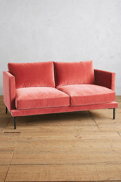 Sillon de dos cuerpos salmon