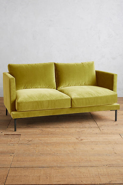 Sillon de dos cuerpos verde 