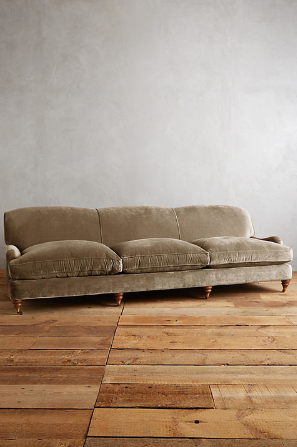Sillón de tres cuerpos estilo vintage color beige
