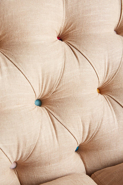 Sillon de dos cuerpos rosa